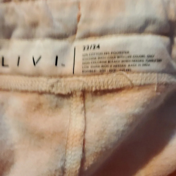 LANE BRYANT LIVI ACTIVE Sweatpant Drawstring Capri Tie Dye Size 22/24 NWT - Picture 13 of 14